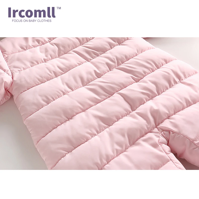 Ircomll/2017 г. Новые Зимние Детские боди цельнокроеная Одежда для мальчиков и девочек