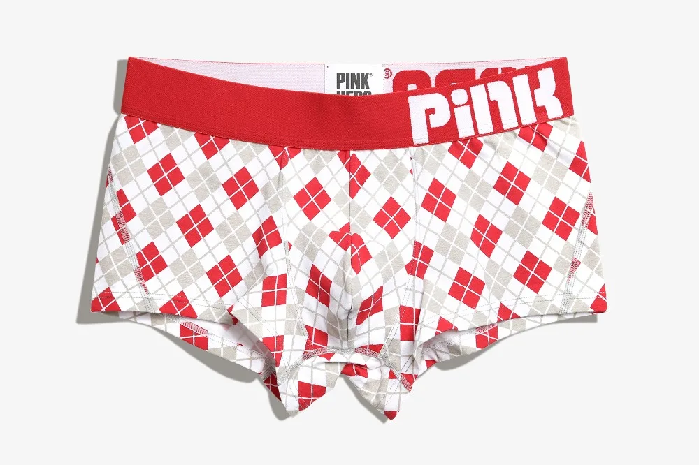 Pink Heroes модное нижнее белье из хлопка, Для мужчин шорты-боксеры высокого качества Для мужчин трусы нижнее белье удобные так здорово