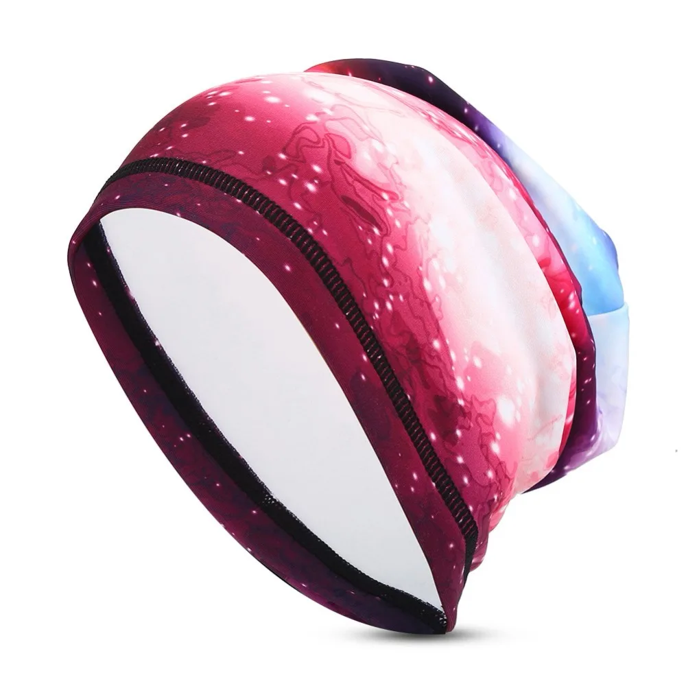 

Cycling Cap Hat Unisex Windproof Warm-keeping Winter Running Cycling Outdoor Sports Fleece Hat Cap Starry Sky Cycling Equipment
