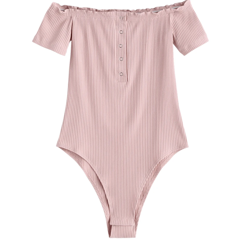 Слитный купальник сплошной с пуговицами и открытыми плечами|suit swim|swimwear swimmingsuit suit