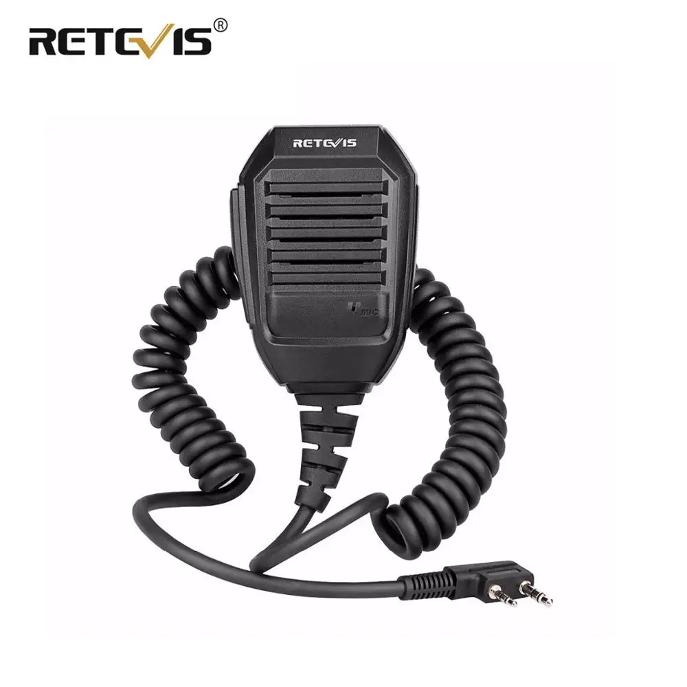 Retevis RS-113 удобный Динамик микрофон 2000D кевларовый кабель для Kenwood Baofeng UV5R UV82 H777 RT21 RT22 RT3 RT5R Walkie Talkie