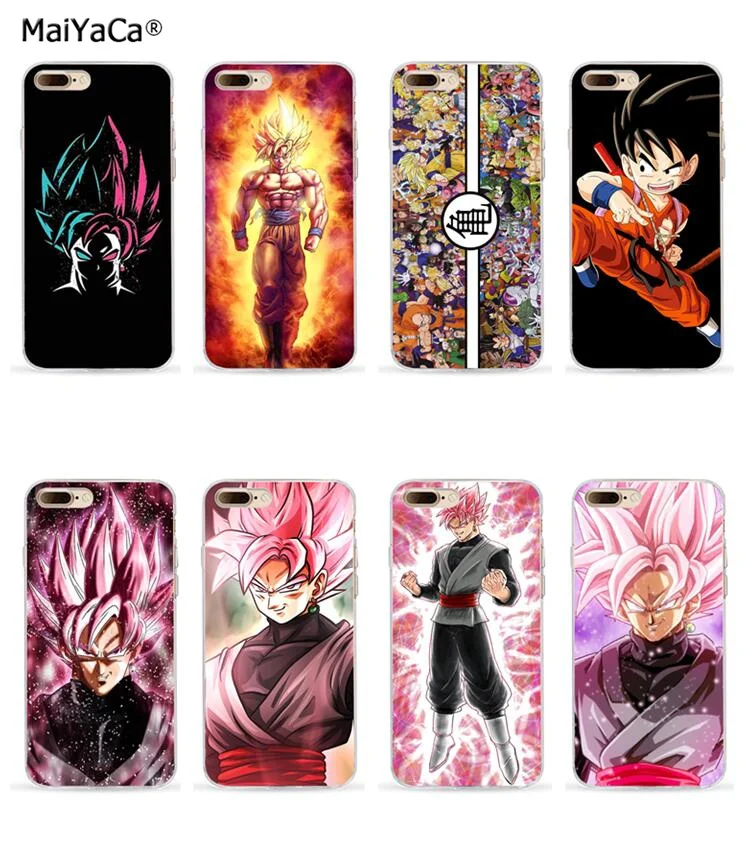 Драконий жемчуг z Супер Saiyan мягкий чехол для мобильного телефона TPU iPhone 5S SE 6s 6 plus