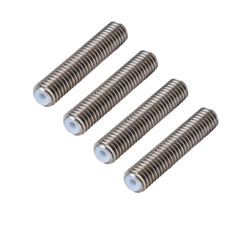 3D طابعة فوهة الحلق مع تفلون أنبوب M6 موضوع 30/35/40/50 ملليمتر برميل MK8 1.75 خيوط PTFE أنبوب ل 3D طابعة الطارد