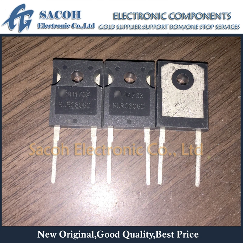Refurbished Original 10Pcs/Lot RURG8060 RHRG8060 8060 OR RHRG7560 OR RHRG7570 RHRG7580 RHRG7590 TO-247 80A 600V electronic component