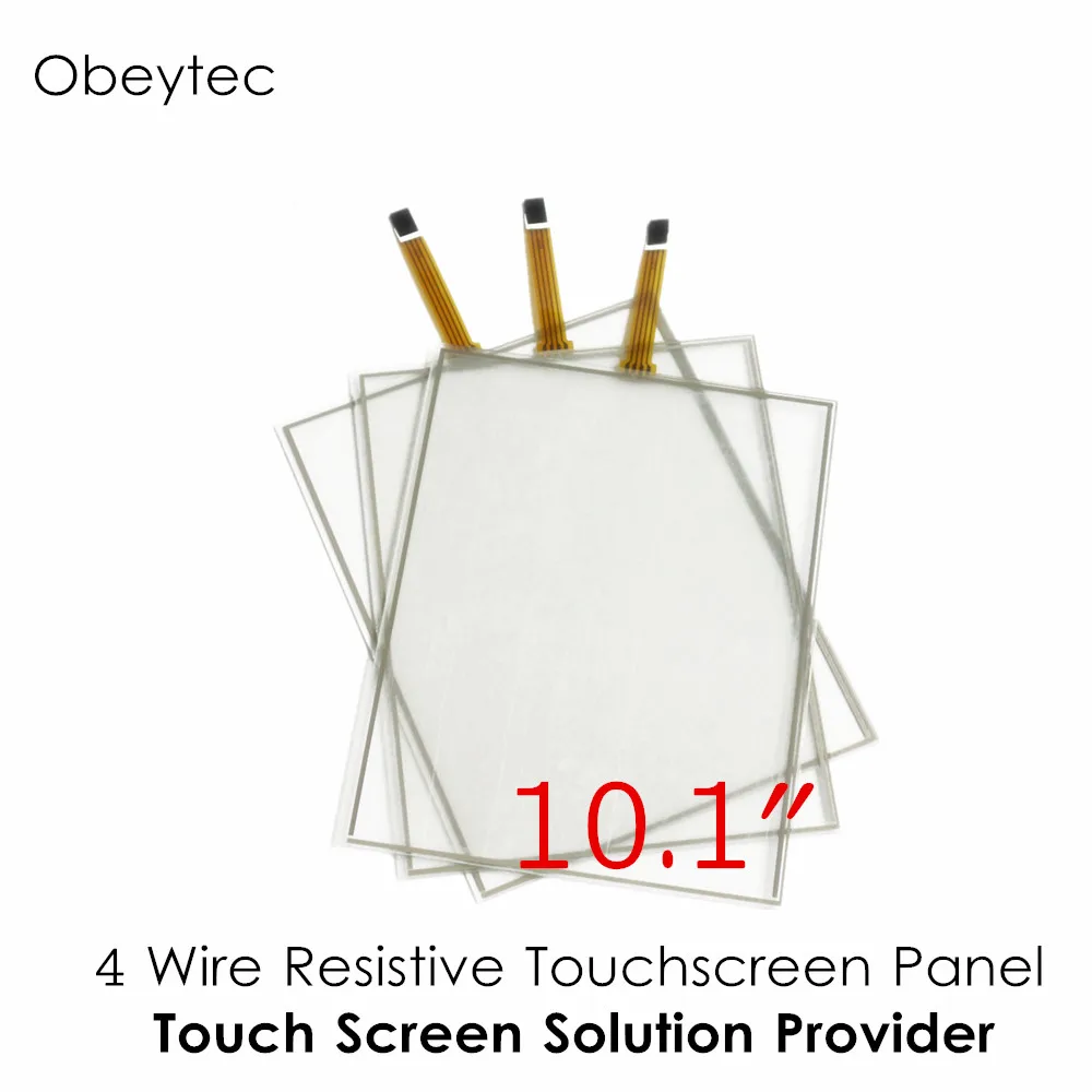 

Obeytec 10inches 4:3 Four Wire touch Panel, AA 203.85*152.66 mm, Obeytec Model No. TS100A4B01, Accepted Customized