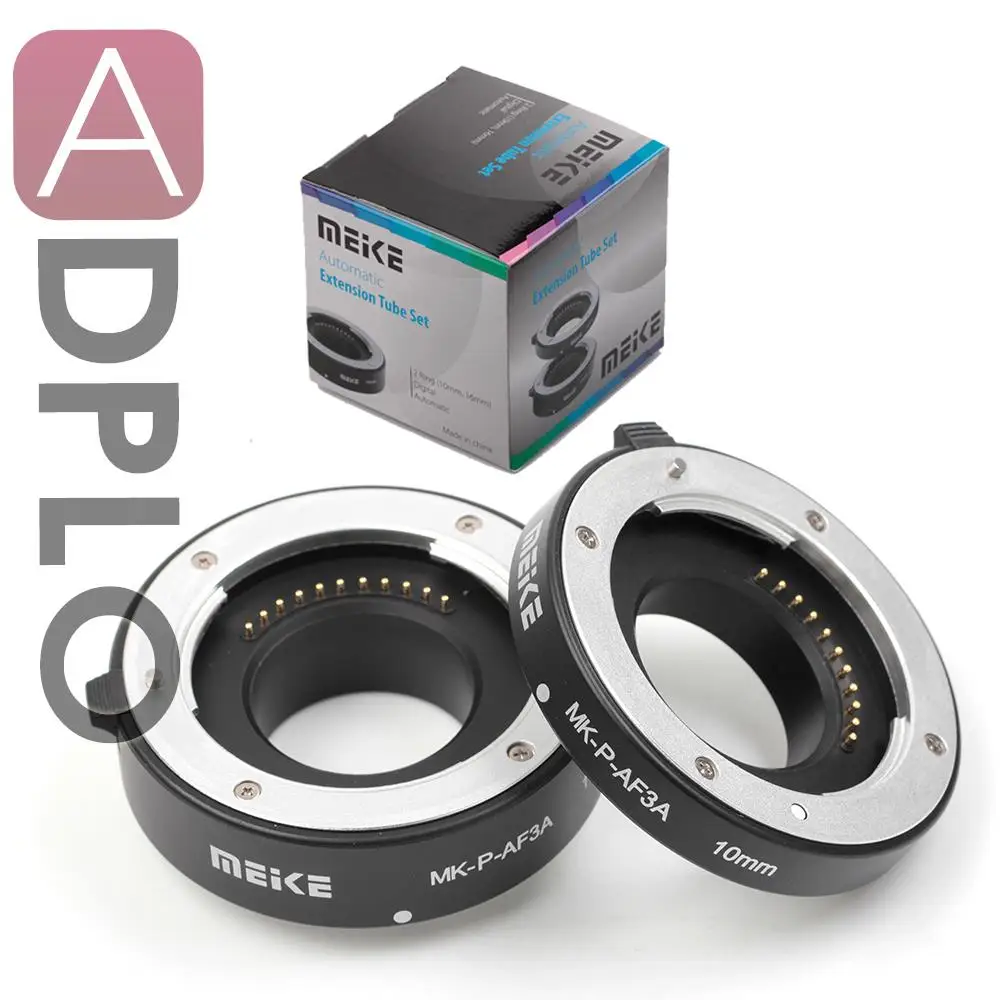 Meike Auto Focus AF Extension Tube Ring work for Micro M4/3 Panasonic GX7 GF6 Olympus OM-D E-M1 E-M5 E-M10 Pen E-PL6 E-P5 E-PL5