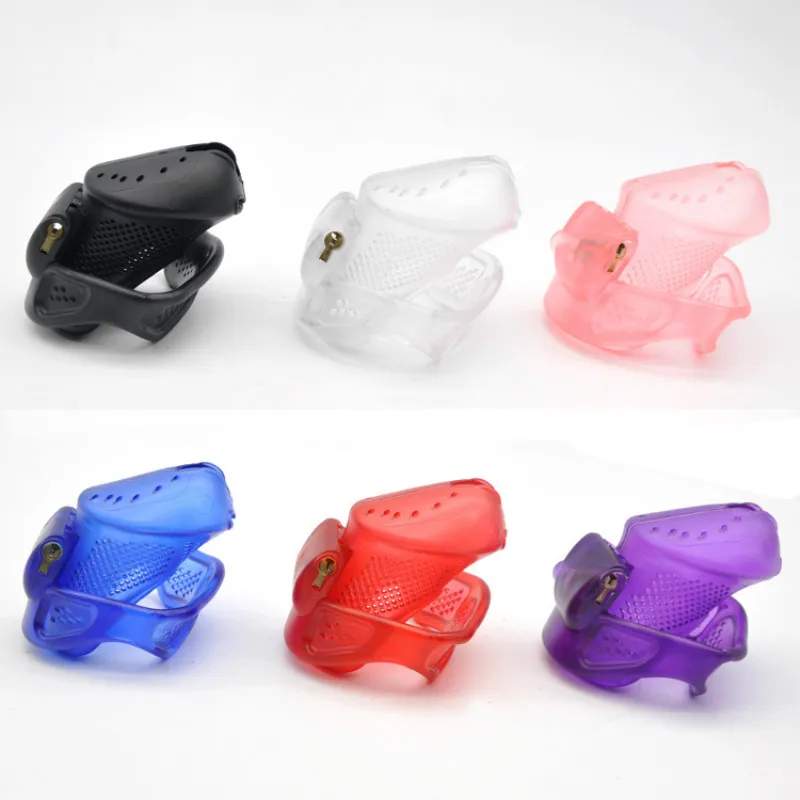 

New Independent 3D Design Male Short Chaste Breathable Chastity Cage CB6000s Chastity Lock A373