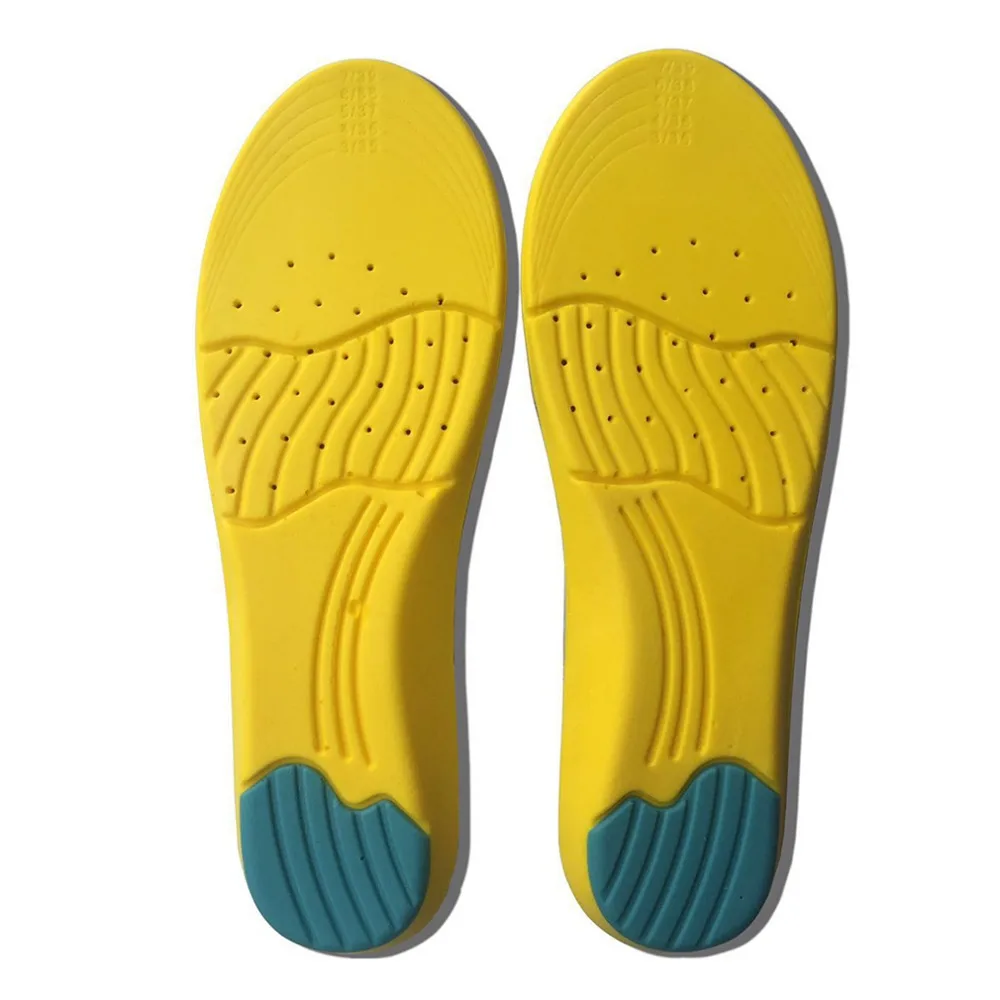 

1Pair Comfort Cushion Foot Care Shoe Pad Silicone Gel Deodorant Ortic Insoles antibacterial Sport Insoles New Arrival