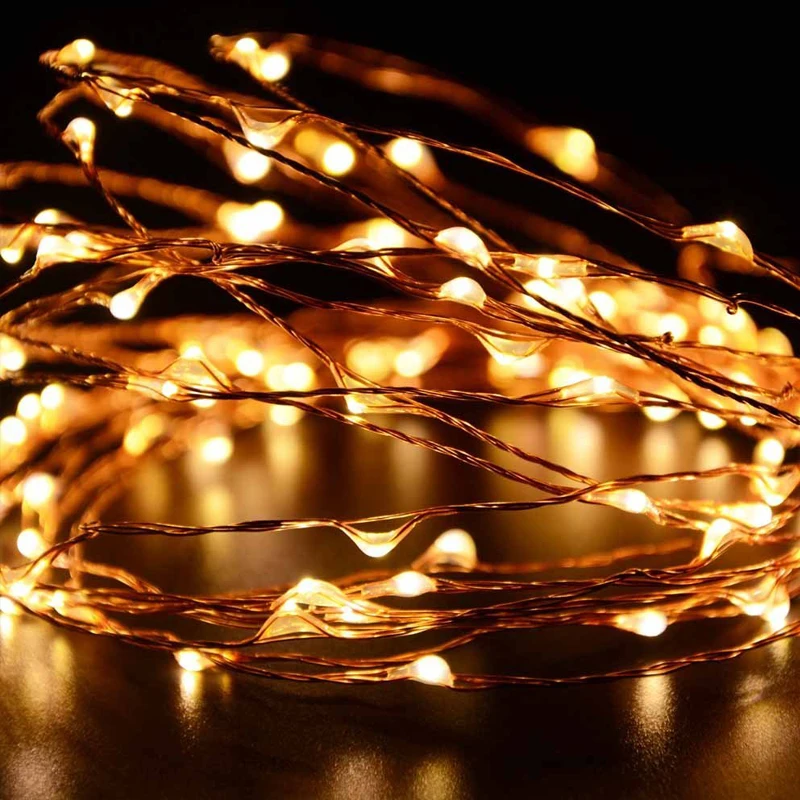 

LED String Lights 5m 10m Waterproof USB LED Fairy Lights For Party Wedding Christmas Romantic LED Lights Decoration Garland