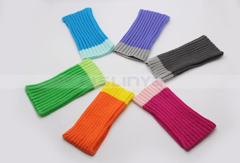 100pcs/lot Colorful Wool Knit Sock Pouch Case Bag for iPhone 8 Plus  7 Plus iPhone 6 Plus 5.5 inch iphone 7 case
