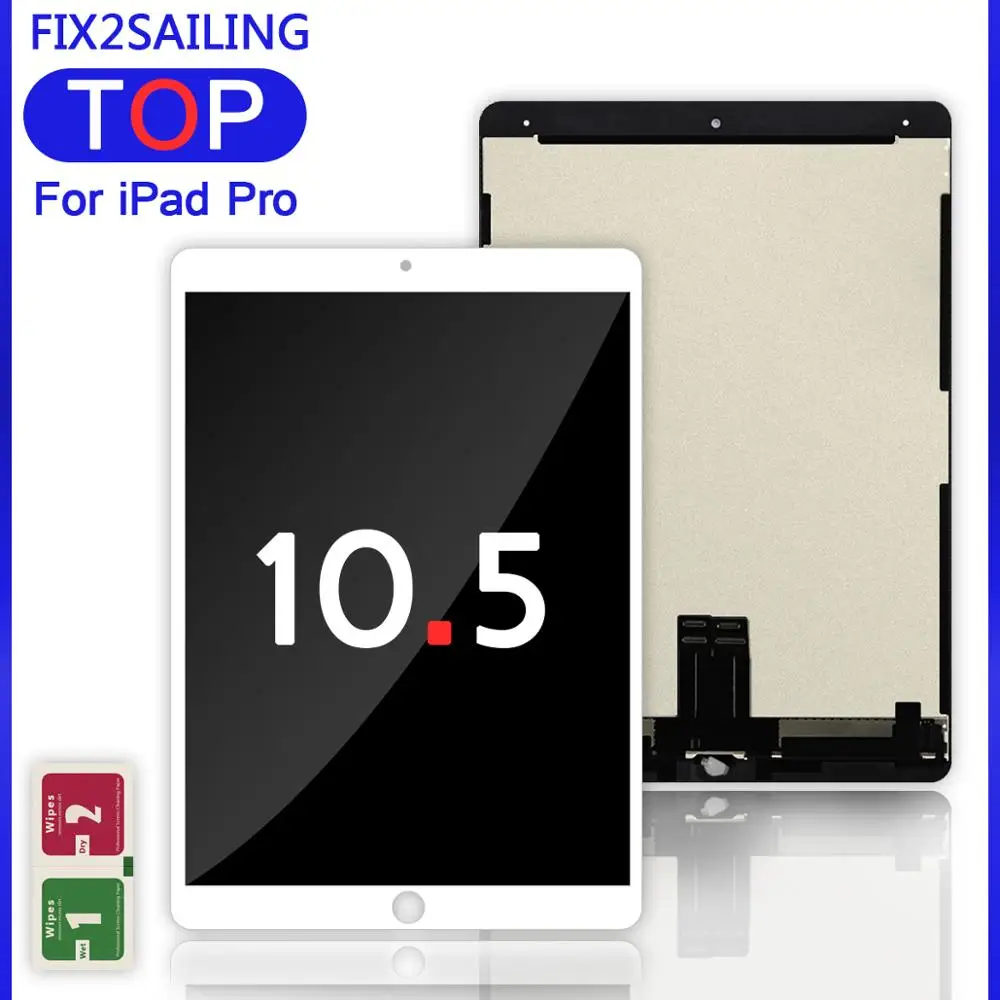 

New Lcds For iPad Pro 10.5" inch A1701 A1709 Lcd Display Touch Screen Glass Digitizer Full Assembly Replacement Tablet