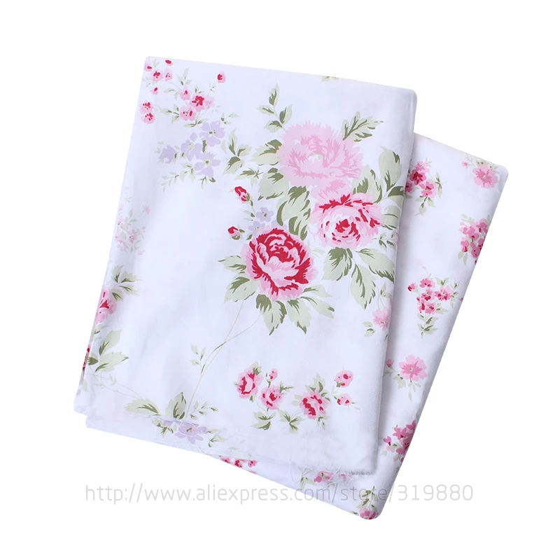 TIANXINYUE flower meter fabric Cotton Fabric Printed Patchwork Fabric For Sewing Bedding Pillows Cushions cloth