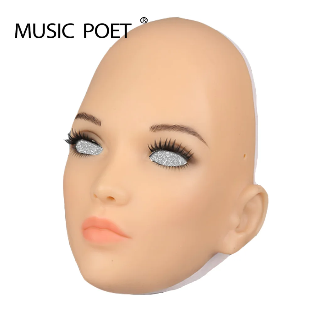 Музыкальный поэт силиконовая Реалистичная Женская искусственная кожа