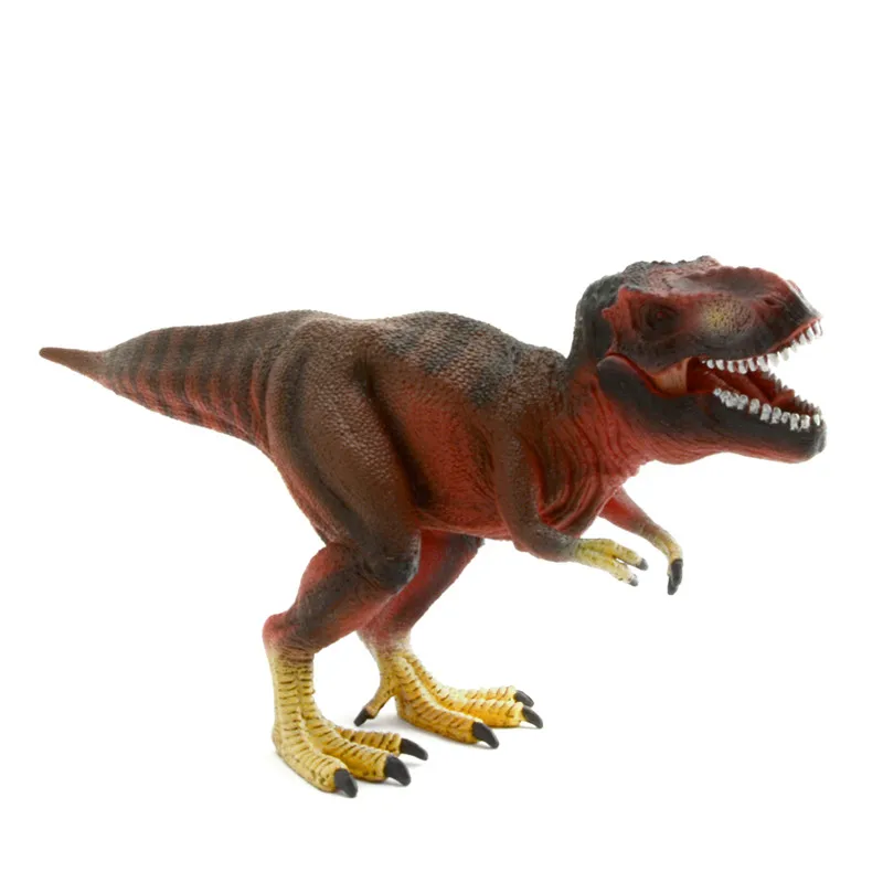 Starz ПВХ Динозавров Игрушки Красный Tyrannosaurus Rex Пластиковые Фигурки Миру Юрского