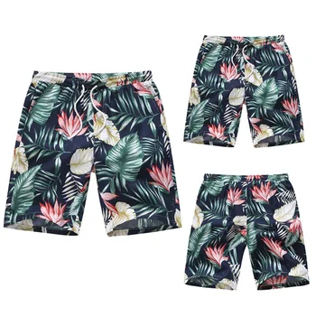 

Men's Loose Beach Shorts Printing Quick Dry Shorts Surfing Beach Pants Summer 4XL Plus Size Swimming Shorts