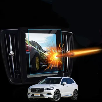 

tempered glass screen protective films GPS instrument panel for Volvo XC90 XC60 XC70 V40 V60 V70 S60L S80L 2015 2017 2018