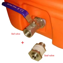 3/" из нержавеющей стали бесшовный компактный шаровой клапан& Барб-сосуд для домашнего варения пива горшок