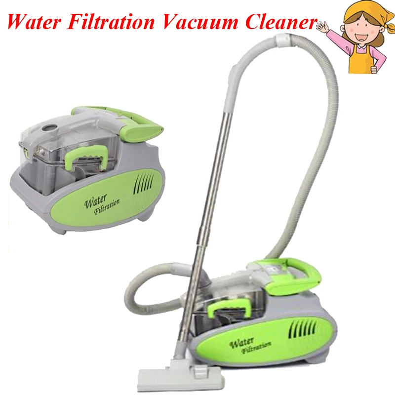 

6L Water Filtration Vacuum Cleaner 1600W Washing Wet Dry Vacuum Cleaner for Home Dust Mite Collector VC9001