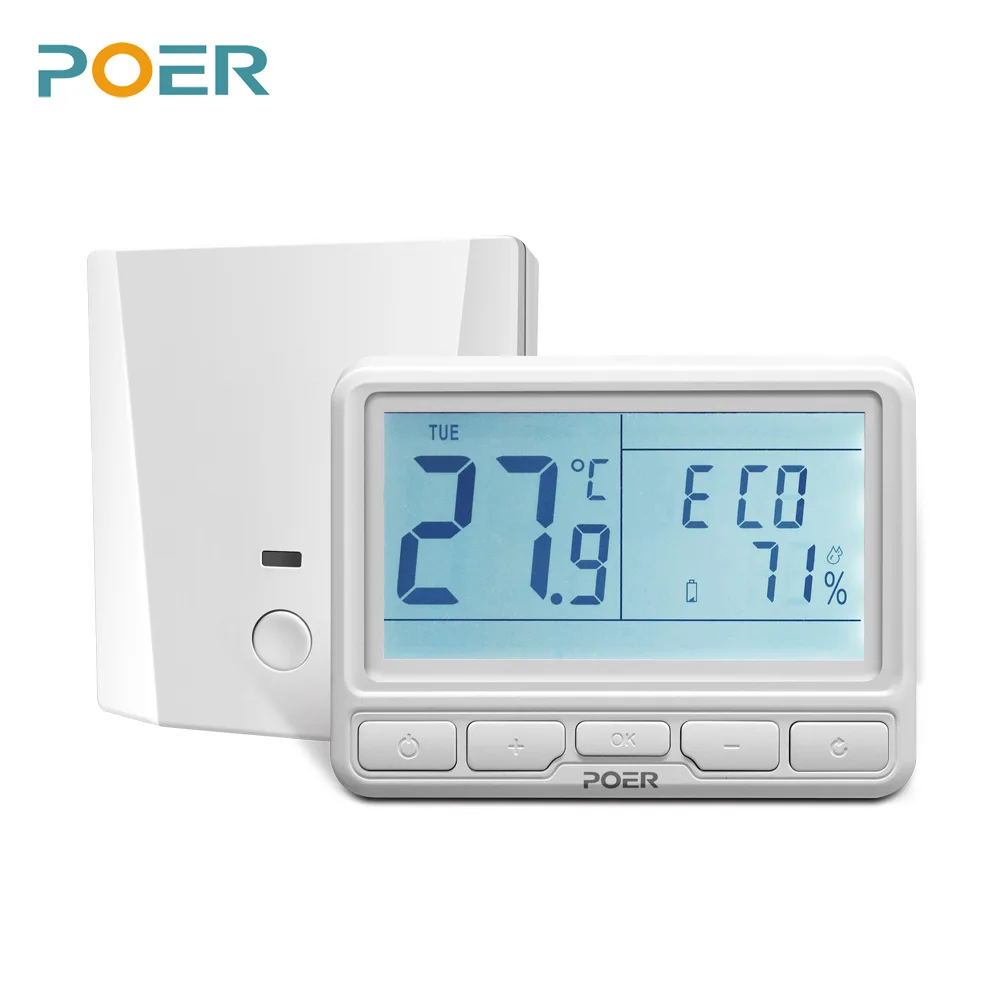 433MHz Wireless electric Floor Heating controller digital wifi