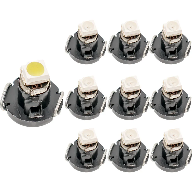 

10pcs T3 Led Neo Wedge SMD Dashboard Instrument Cluster Light Car Panel Gauge Speedo Dash Bulbs blue red green white yellow 10X