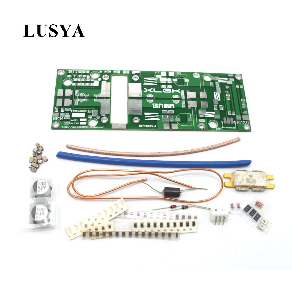 Lusya UHF 100W FM VHF 400 Mhz-470 Mhz Восстановленный усилитель мощности платы DIY комплекты для Ветчины радио C4-004