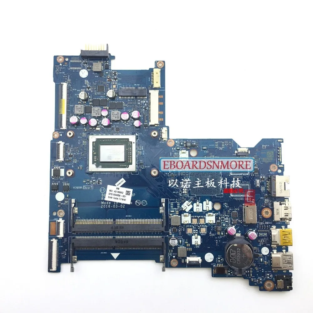 

SHELI for HP 15-B 15-BA Motherboard A10-9600P. BDL50 LA-D713P 854958-001 854958-601 Main Board System Board