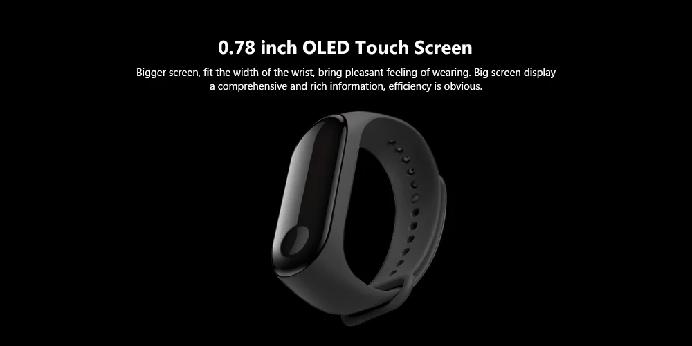 Xiaomi mi группа 3 смарт-трекер Braceletd 5ATM водостойкий BT 4,1 пульсометр OLED сенсорный экран mi Band 3 Смарт-часы