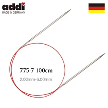 Addi 775-7 круговые спицы красивая текстура 100 см