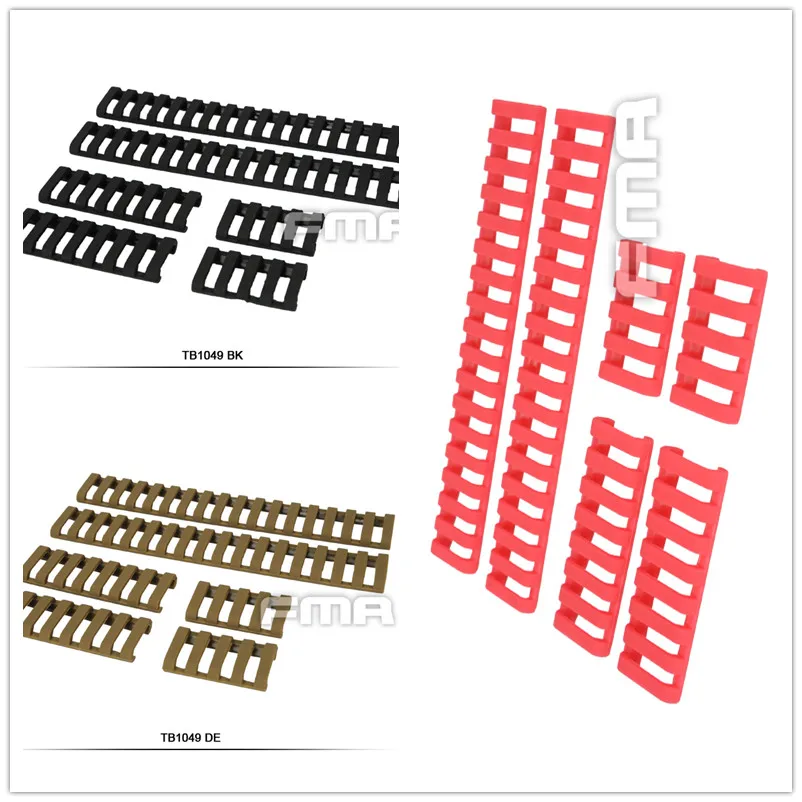 Новейший 6 шт мягкий рельсовый чехол(BK/DE/FG/розовый) охотничьи Тактические аксессуары