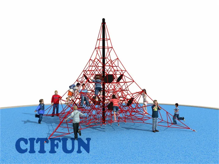 Hot sale Climbing Rope Net Combination In Playground Outdoor Structure OP16-235A | Спорт и развлечения