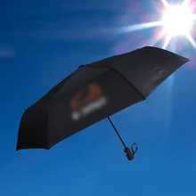 1 шт. автоматический зонт для женщин УФ маленькие Зонты Дождь для женщин водонепроницаемый для мужчин для умного автомобиля Защита от солнца и дождя