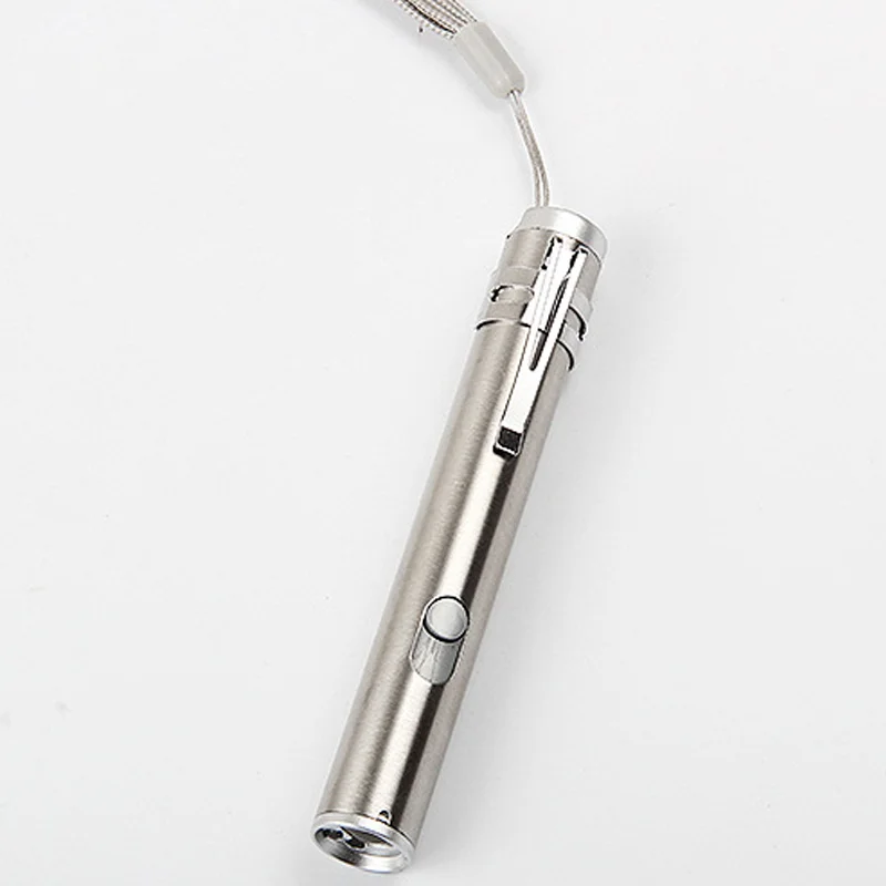 

New 3 in1 Mini USB Rechargeable LED Laser UV Torch Pen Flashlight Multifunction Lamp MDJ998
