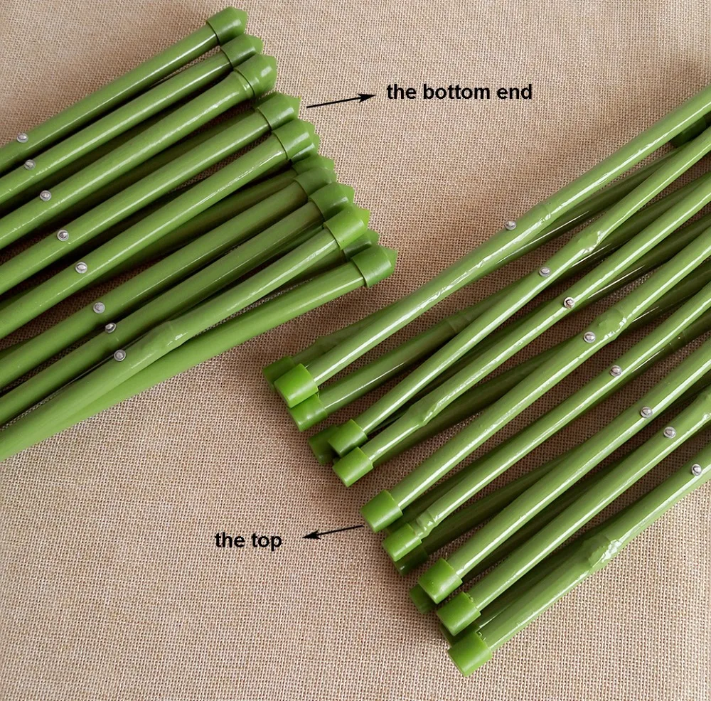 30x135 Cm Dekorasi Taman Pagar Pvc Dilapisi Pagar Bambu