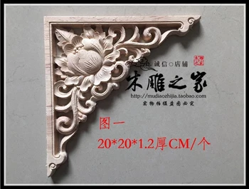 

Dongyang woodcarving Chinese antique floral applique flower wood framed hollow carved furniture decorative flower cabinet