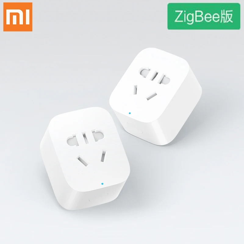 Умная розетка Xiaomi ZigBee Mi Zigbee Wi Fi беспроводное управление через приложение