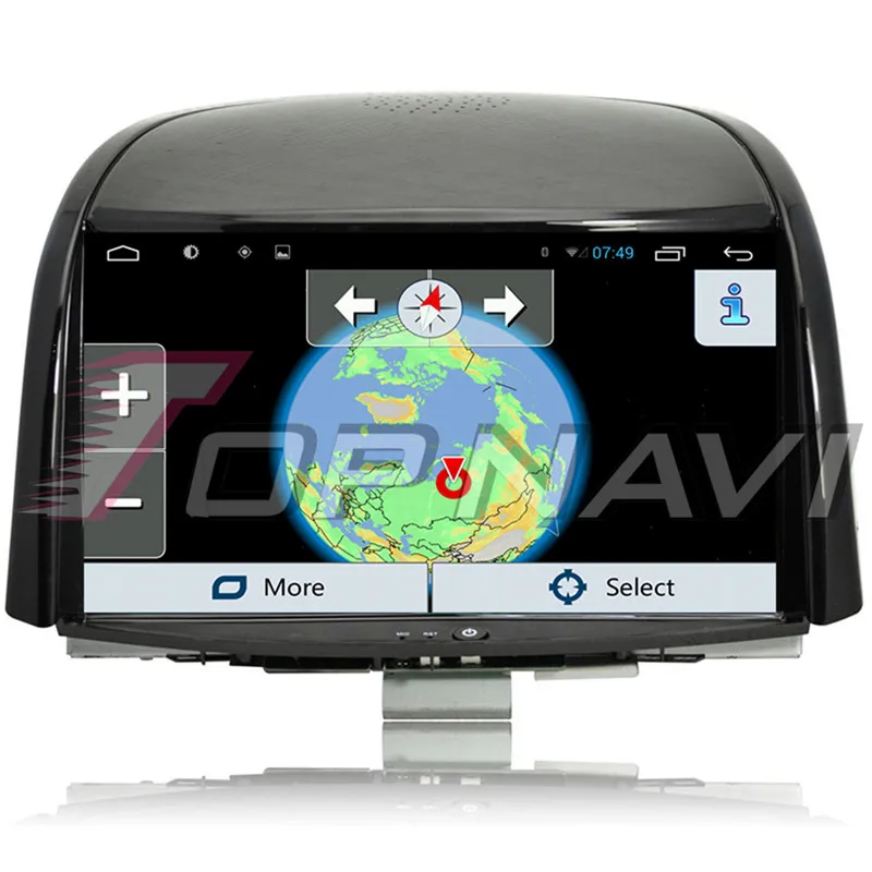 Topnavi Android 6,0 Авторадио плеер для Koleos 2009 2010 2011 2012 2013 Стерео gps навигация без vd