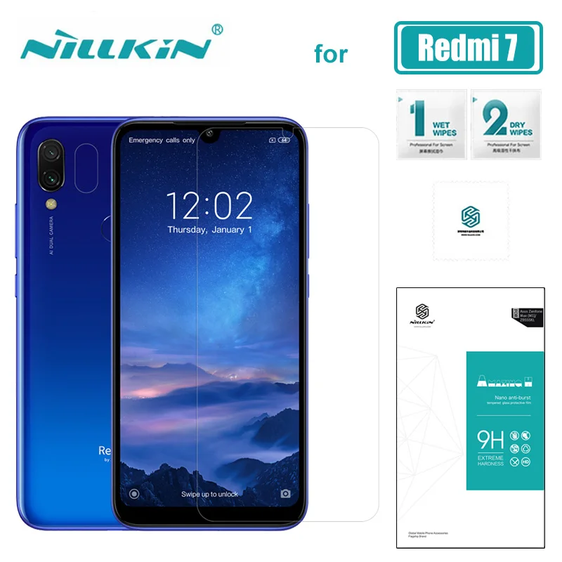 

Xiaomi Redmi 7 Pro Glass Nillkin 9H Hard 0.33mm Ultra-thin Redmi7 Tempered Glass Screen Protector for Xiaomi Redmi 7 Glass Film
