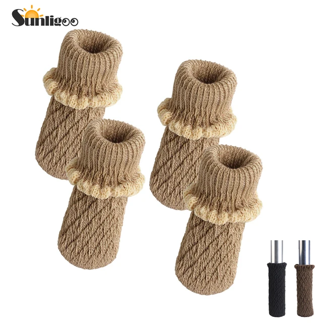 Knitting Wool Furniture Leg Socks Chair Table Protector Pads Knitting Wool Furniture Leg Socks Chair Table Protector Pads Floor Protectors