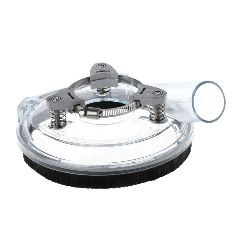 

Dust Shroud Kit Dry Grinding Dust Cover for Angle Hand Grinder Clear 4"/ 5