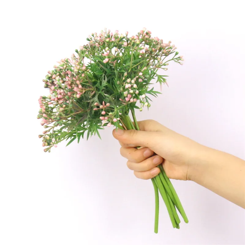 DIY моделирование Ai Bean grass пластиковый букет цветов для дома Свадебные растения