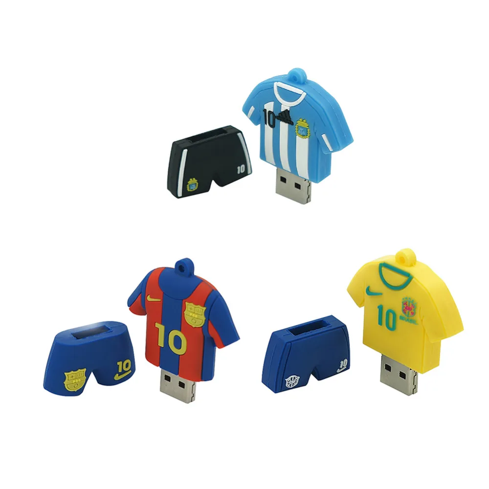 USB Flash Drive 4GB 8GB 16GB 32GB Pen Drive Trend Fashione Barcelona Messi Argentina Pendrive Memory