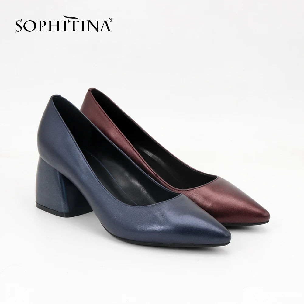 SOPHITINA/Лидер продаж 2019 г. Туфли лодочки на все сезоны. Классические женские туфли