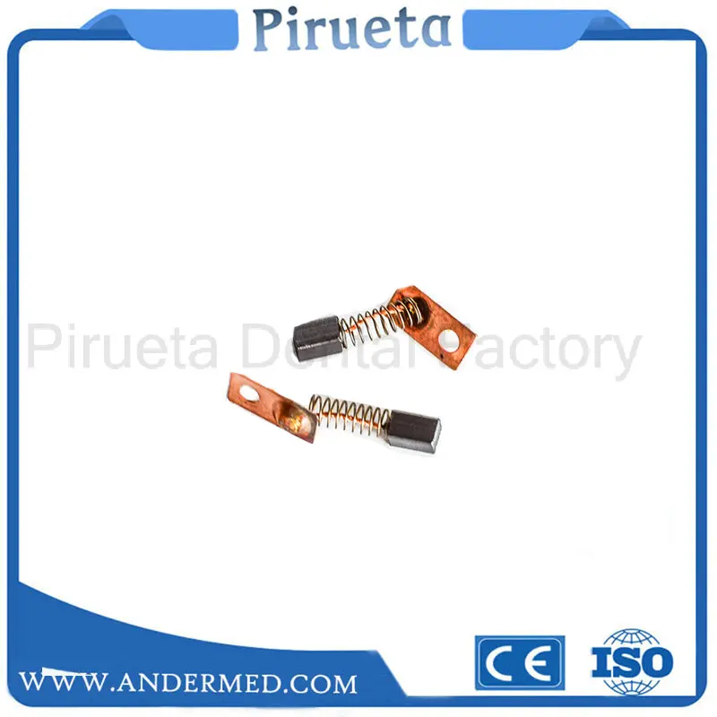 

2Pcs 3mm*3mm*5mm Carbon Brush FOR Strong 204, 90 Electric Micromotor Nail Drill Strong 102L, 102, 103L, 106, 107, 105L Handpiece