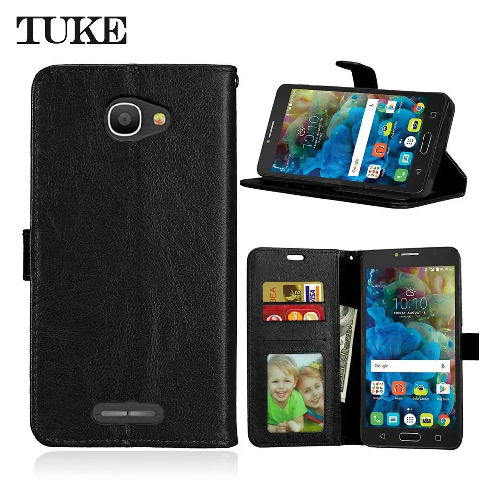 Торговая марка TUKE для Alcatel POP 4S 4 S 5095K чехол из искусственной кожи ТПУ One Touch Pop 5
