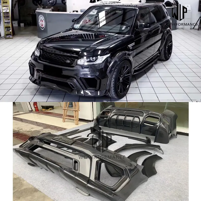 Высококачественные FRP/Углеродные волокна комплект кузова автомобиля для Land Rover