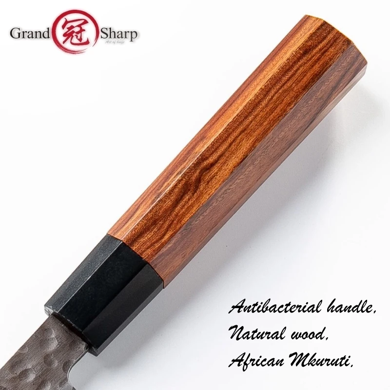  Handmade Chef Chef's Knife 3 Layers Japanese AUS10 Steel Kitchen Knives ECO Friendly Cooking Tools  - 32998389625