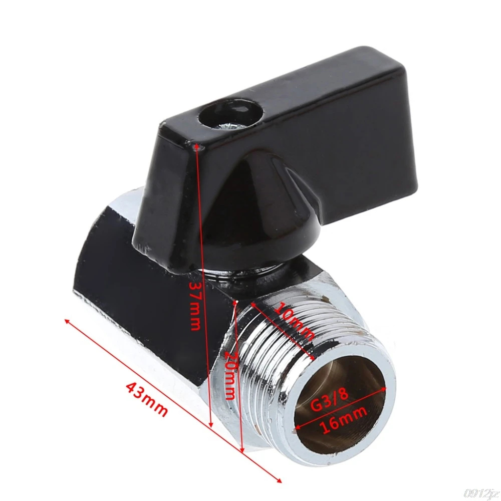 Латунный шаровой клапан 3/" BSP с резьбой для воздушного компрессора шаровой кран для шланга