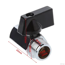 Латунный шаровой клапан 3/" BSP с резьбой для воздушного компрессора шаровой кран для шланга