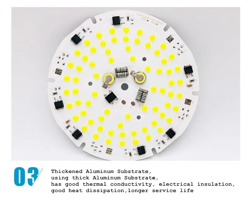 Светодиодный SMD чип AC220V 110 В COB 70 Вт 100 Вт 150 Вт 200 Вт промышленный светильник, модуль для горной лампы, без необходимости, светодиодный драйвер, 5 шт