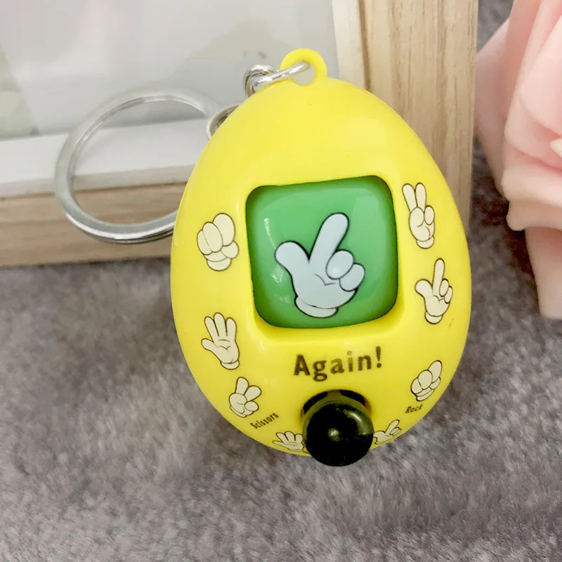 Смешанная семья Mora игры брелок рок бумага ножницы играть игрушка лицо в виде